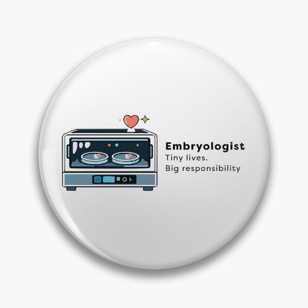 Item preview, Embryologist — Tiny Lives, Big Responsibility (IVF Lab Incubator Design) designed and sold by BeetleDots.