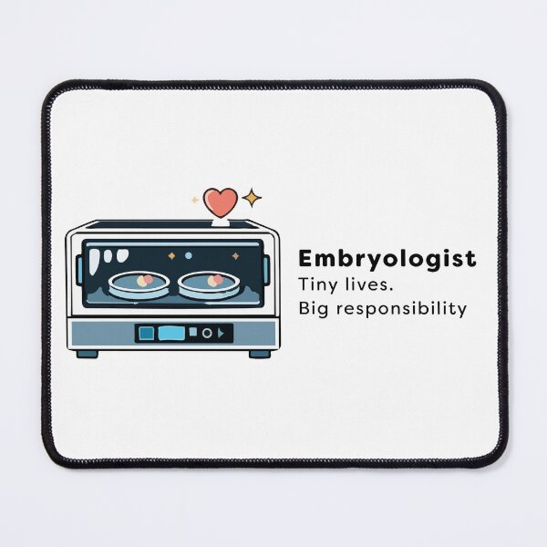 Item preview, Embryologist — Tiny Lives, Big Responsibility (IVF Lab Incubator Design) designed and sold by BeetleDots.