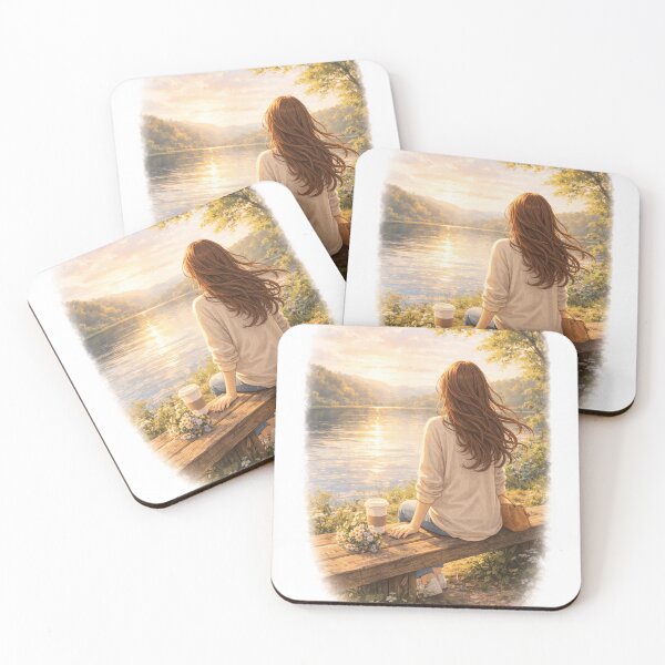 Item preview, Sunset Silence by the Lake   designed and sold by MIArt Studio.