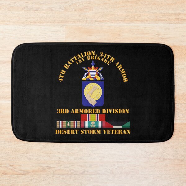Item preview, Army - 4th Bn, 34th Armor - 3rd Armored Div - Desert Storm Veteran designed and sold by Military Insignia Products.