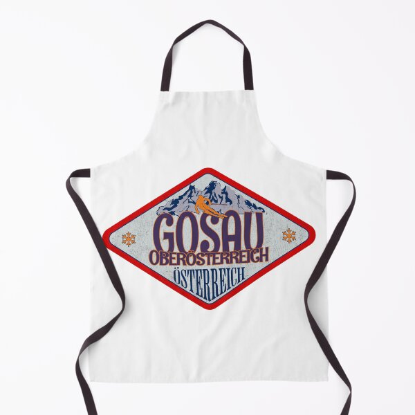 Item preview, Gosau, Oberösterreich, Osterreich, Austria, Vintage skiing badge design designed and sold by Wanderful-roads.