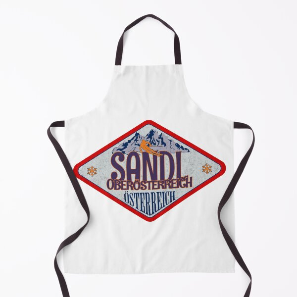 Item preview, Sandl, Oberösterreich, Osterreich, Austria, Vintage skiing badge design designed and sold by Wanderful-roads.