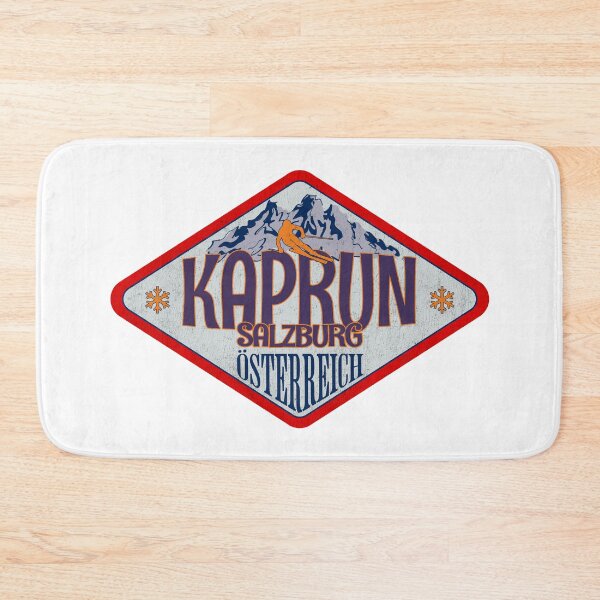 Item preview, Kaprun, Salzburg, Osterreich, Austria, Vintage skiing badge design designed and sold by Wanderful-roads.