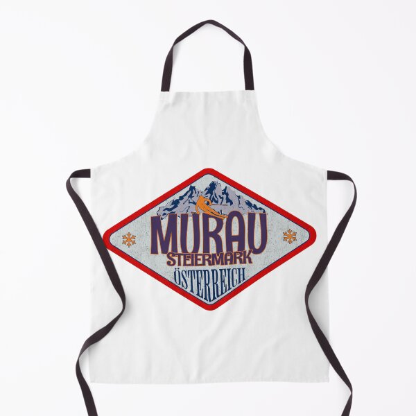 Item preview, Murau, Steiermark, Osterreich, Austria, Vintage skiing badge design designed and sold by Wanderful-roads.
