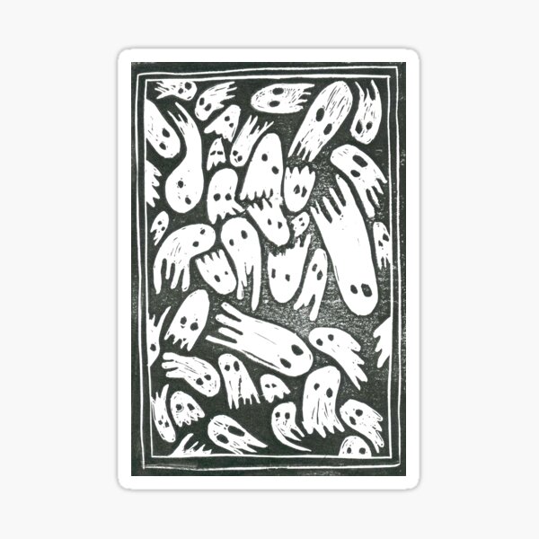Ghosts Sticker