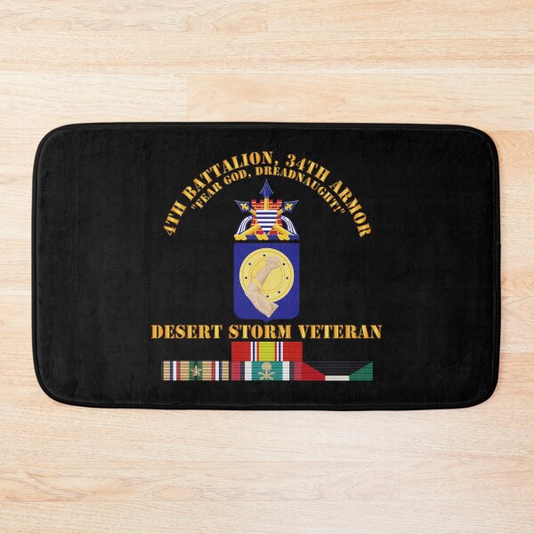 Item preview, Army - 4th Bn, 34th Armor - Desert Storm Veteran designed and sold by Military Insignia Products.