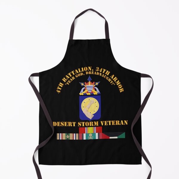 Item preview, Army - 4th Bn, 34th Armor - Desert Storm Veteran designed and sold by Military Insignia Products.