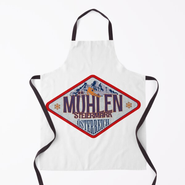 Item preview, Mühlen, Steiermark, Osterreich, Austria, Vintage skiing badge design designed and sold by Wanderful-roads.