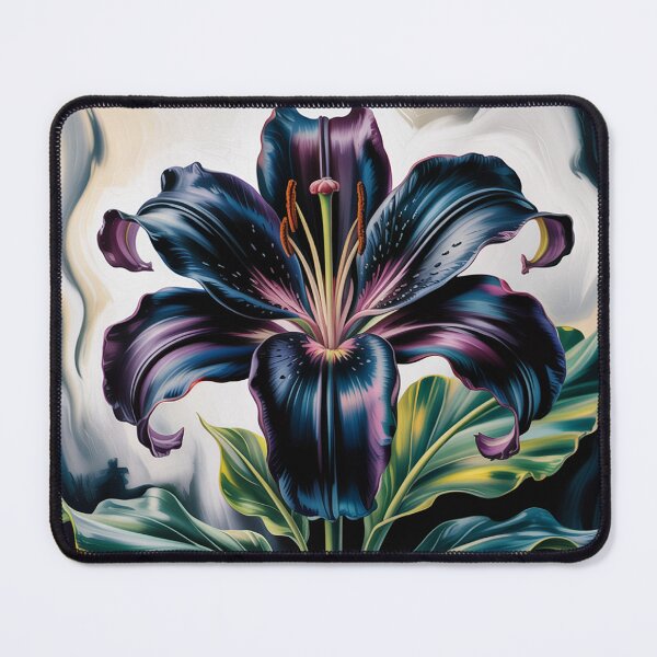 Item preview, А black lily. designed and sold by Lilashakti ⭐️ ⭐️ ⭐️ ⭐️ ⭐️.