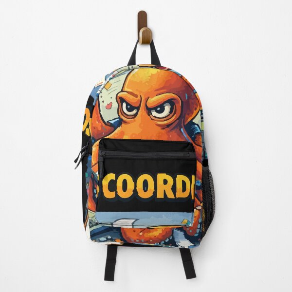 Item preview, Chaos Coordinator — On Duty (Octopus Multitasking Work Humor) designed and sold by BeetleDots.