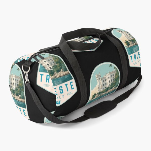 Item preview, Trieste in Friuli-Venezia Giulia, Italy Retro Travel Art Badge designed and sold by MaateoDesign.