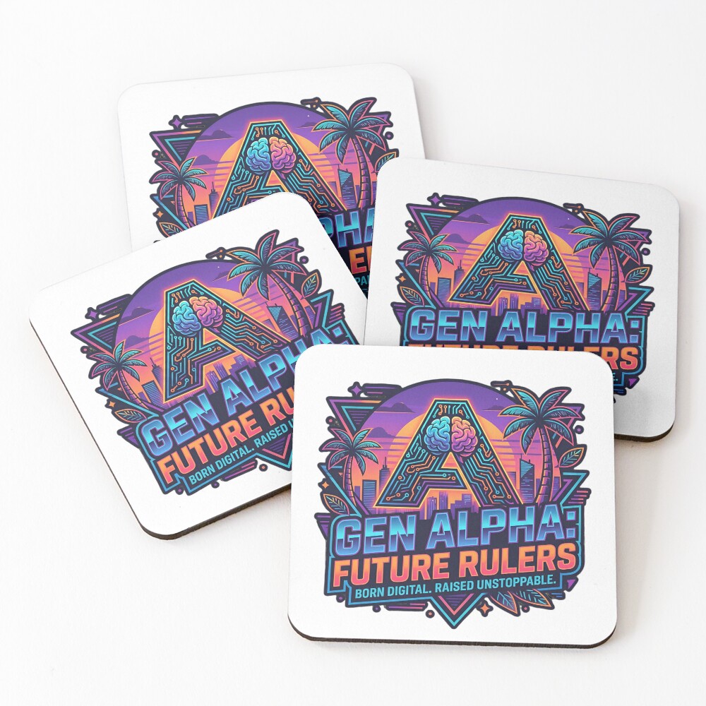 Item preview, Coasters (Set of 4) designed and sold by MAKplus.
