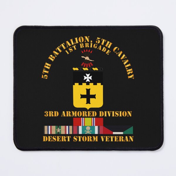 Item preview, Army - 5th Bn, 5th Cavalry - 3rd Armored Div - Desert Storm Veteran designed and sold by Military Insignia Products.