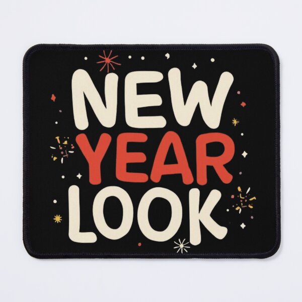 Item preview, New Year New Look Clean Typography designed and sold by Nordic Echo.