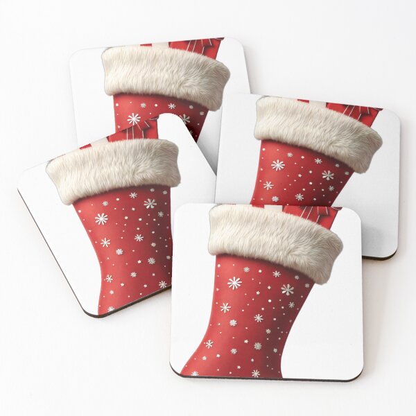 Item preview, Christmas Stocking with Gifts Illustration designed and sold by Creative88Art.