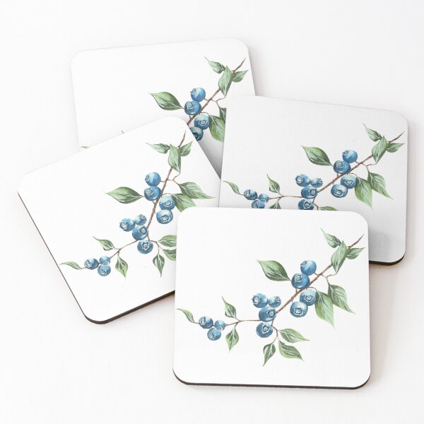 Item preview, Watercolor Blueberries designed and sold by SaskyaFate.