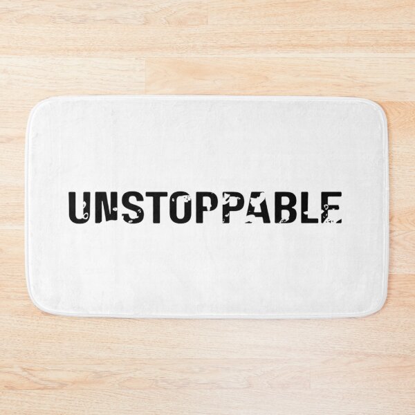 Item preview, Unstoppable – Bold Motivational Typography Design designed and sold by TorqueThread.