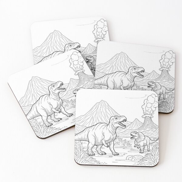 Item preview,  Adorable Dino & Animal Cuties – Kids Cartoon Creature Collection designed and sold by Artaprintly.