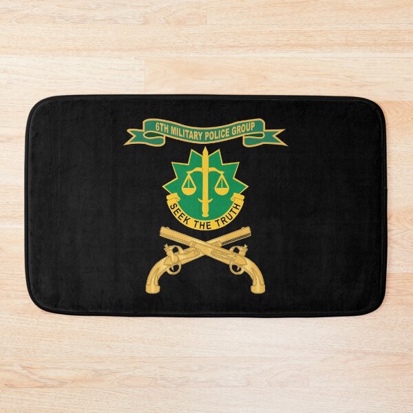 Item preview, Army - 6th Military Police Group w Ribbon - Br X 300 designed and sold by Military Insignia Products.