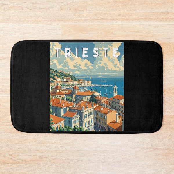 Item preview, Trieste in Friuli-Venezia Giulia, Italy Vintage Art Travel Landscape designed and sold by MaateoDesign.