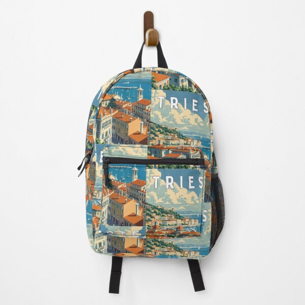 Item preview, Trieste in Friuli-Venezia Giulia, Italy Vintage Art Travel Landscape designed and sold by MaateoDesign.