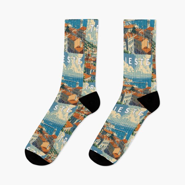 Item preview, Trieste in Friuli-Venezia Giulia, Italy Vintage Art Travel Landscape designed and sold by MaateoDesign.