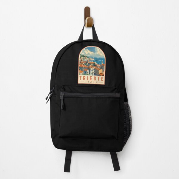 Item preview, Trieste in Friuli-Venezia Giulia, Italy Vintage Travel Art Emblem designed and sold by MaateoDesign.