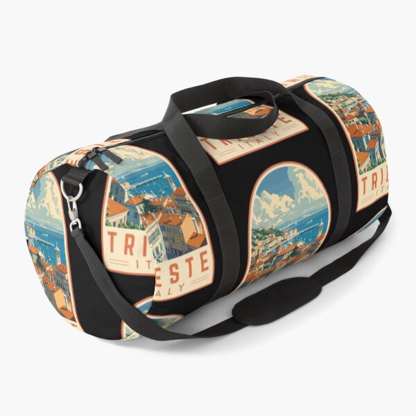 Item preview, Trieste in Friuli-Venezia Giulia, Italy Vintage Travel Art Emblem designed and sold by MaateoDesign.