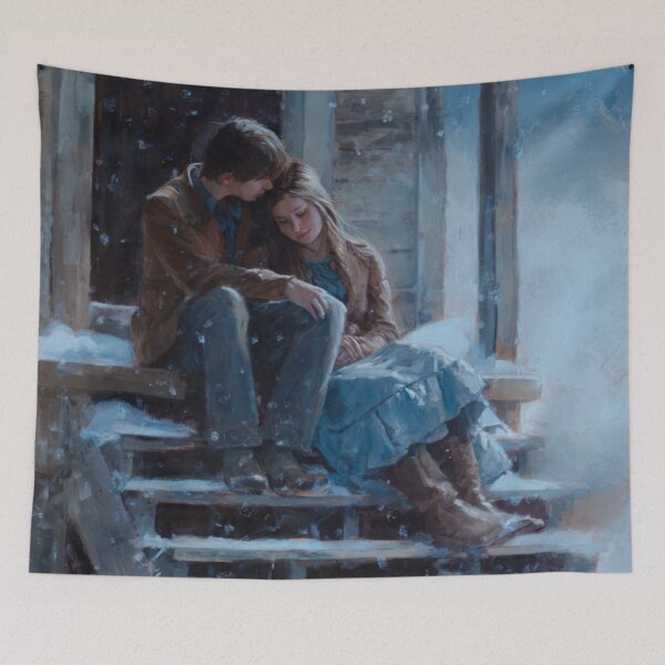 Item preview, Shelter in the Snowfall designed and sold by afrancisCL.