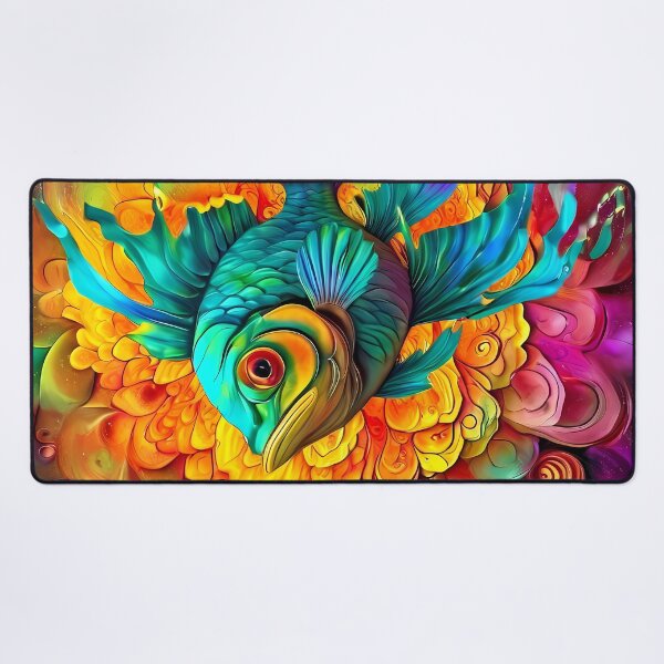 Item preview, Tropical fish in vibrant colors designed and sold by Mianku | Für das Leben.