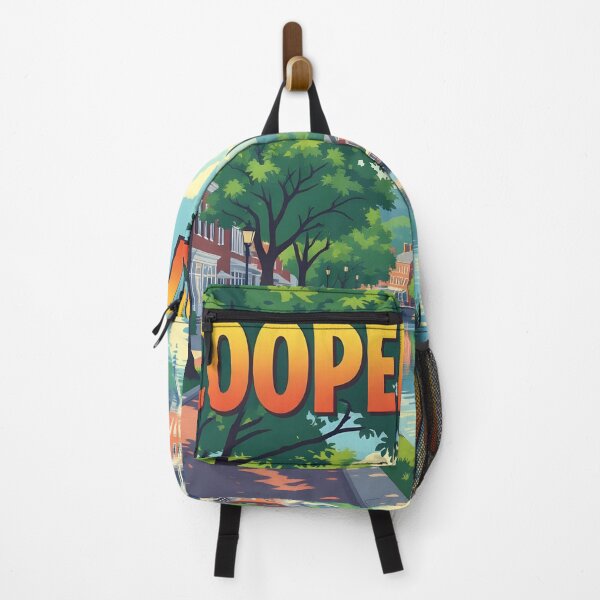 Item preview, Cooperstown, New York, USA: Vintage-Style Painterly Travel Poster designed and sold by LSVart.