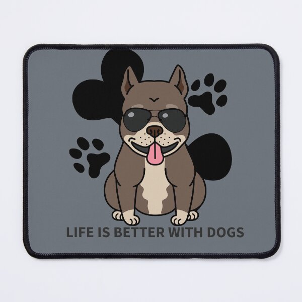 Item preview, Life is Better with Dogs 6 dogs. designed and sold by "Vibe & Style Merch".