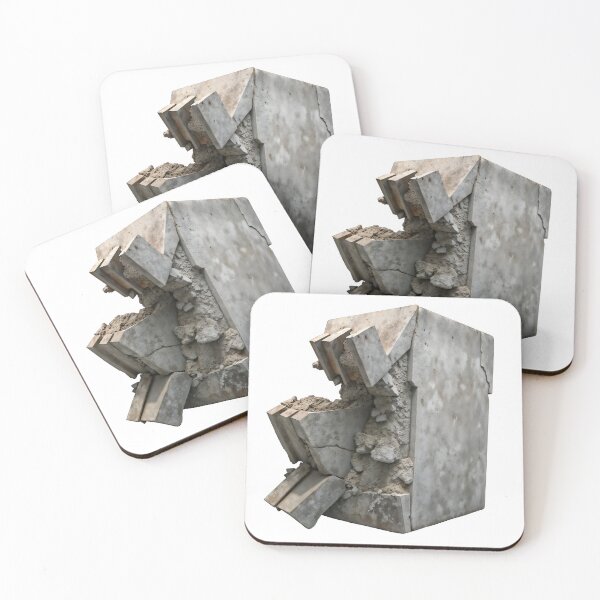 Item preview, Broken Concrete Block – Brutalist Sculpture designed and sold by Creative88Art.