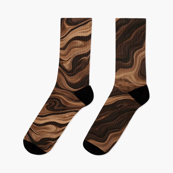 Item preview, Earth Tone River Pattern designed and sold by LuxeFusionArt.