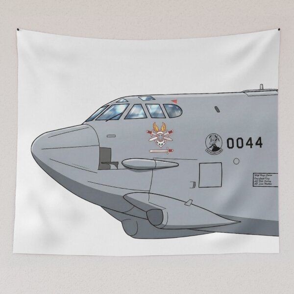 Item preview, Boeing B-52 Bomber Aircraft Vector Art - Military Aviation Design designed and sold by AnasQureshi.