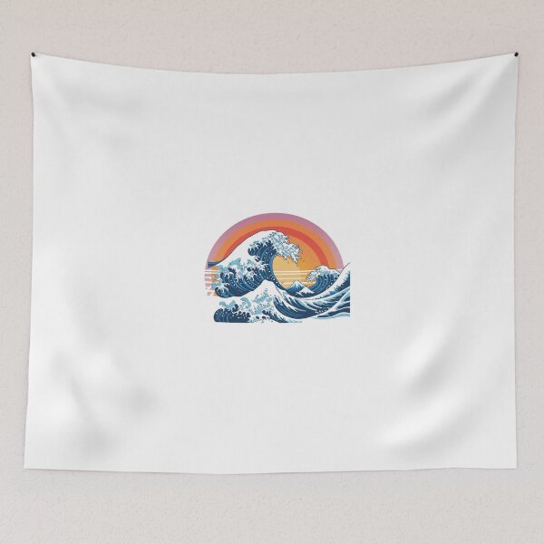 Item preview, Almighty Ocean Sunset Wave designed and sold by badrobcheb1.