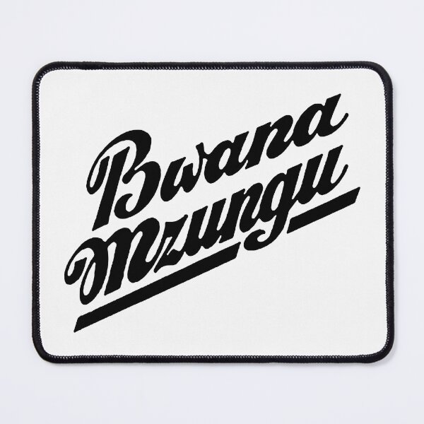 Item preview, Bwana Mzungu; designed and sold by StickerApe.