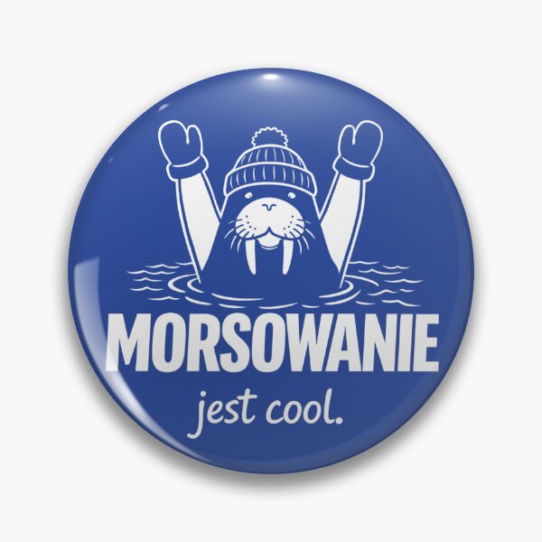 Item preview, Morsowanie Jest Cool | Funny Walrus | Funny Polish Quote designed and sold by Anniko Art Studio.