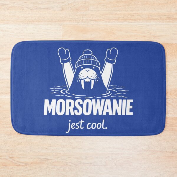 Item preview, Morsowanie Jest Cool | Funny Walrus | Funny Polish Quote designed and sold by Anniko Art Studio.