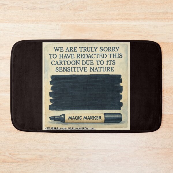 Item preview, Redacted Humor: The Marker of Mystery designed and sold by Rick London Gifts.