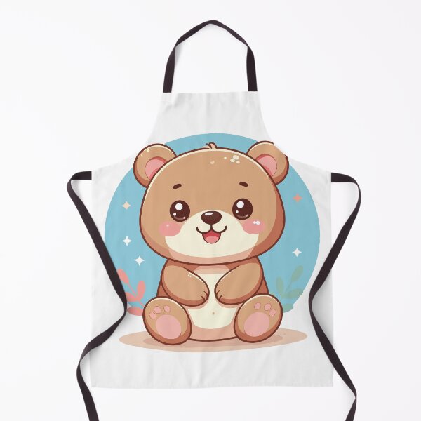 Item preview, Kawaii Bear – Cute Plush Bear Illustration designed and sold by Rocamisetas.