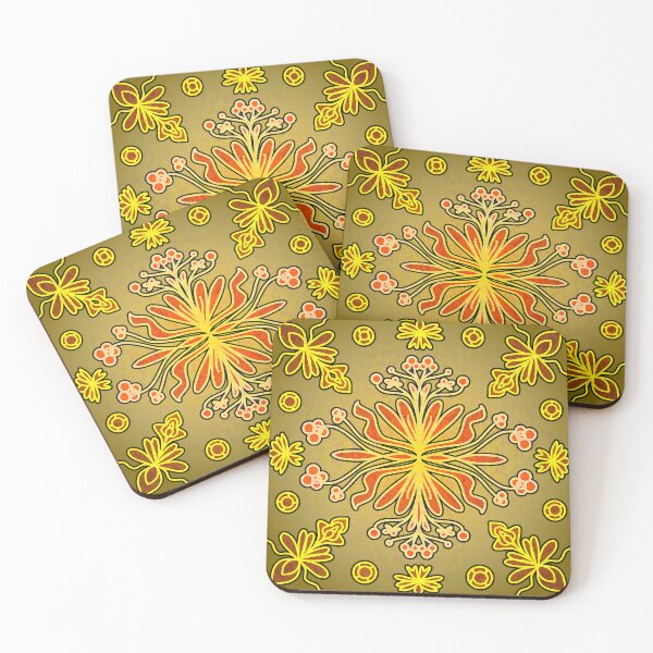 Item preview, Sunburst Botanical Mandala   designed and sold by nighttime1990.