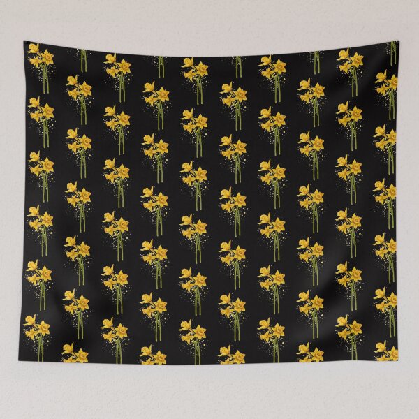 Item preview, Daffodil Flowers Painting, Floral Art designed and sold by JoyfulWhimsy.