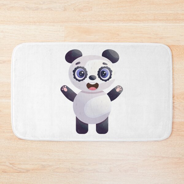 Item preview, A cute cartoon panda smiles funny designed and sold by IrinaCuteLab.