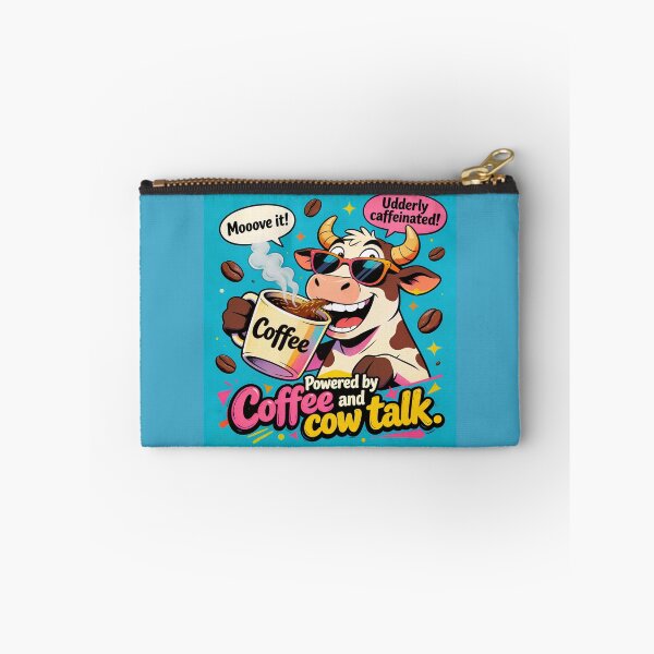 Item preview, Powered by Coffee and Cow Talk designed and sold by PrintYourStyle.