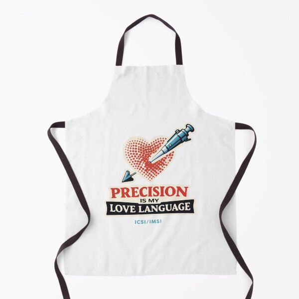 Item preview, Precision Is My Love Language — ICSI/IMSI Micropipette Design designed and sold by BeetleDots.