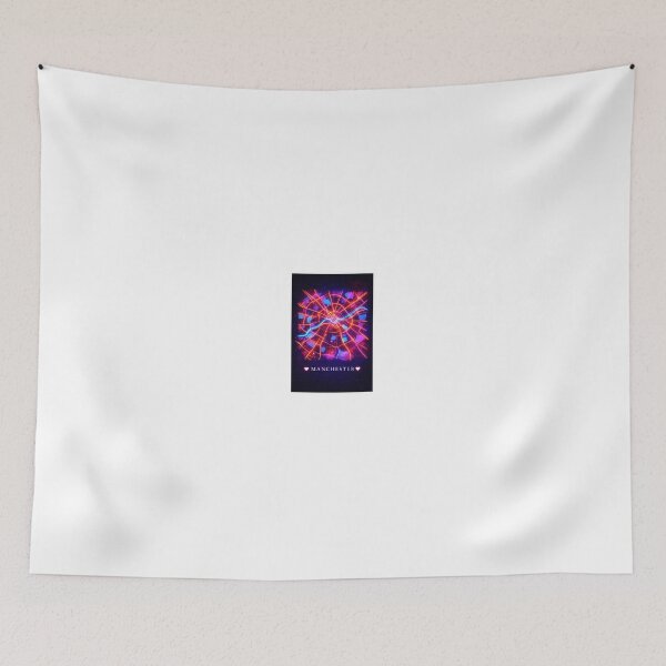 Item preview, ♥ Manchester ♥ – Neon City Map Aesthetic designed and sold by ZoviraDesigns.