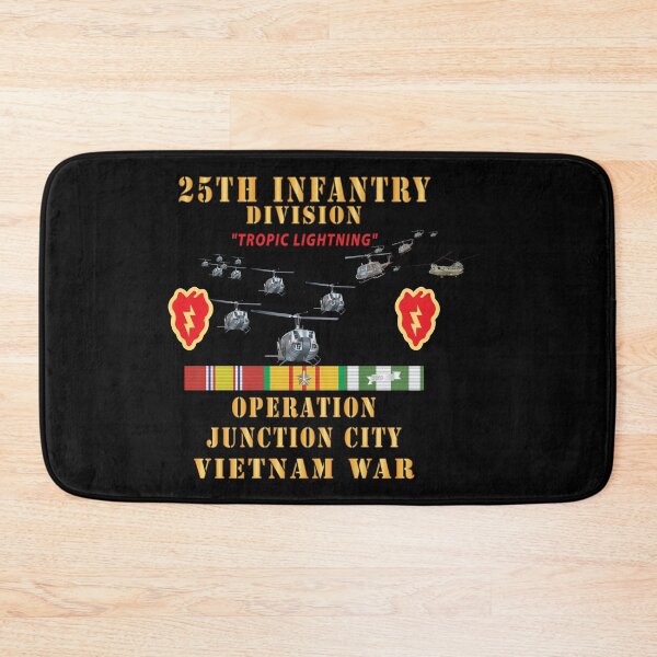 Item preview, Army - 25th Infantry Division - Operation Junction City, Air Asssault, Air Lift - SSI - VN SVC X 300 - Hat designed and sold by Military Insignia Products.