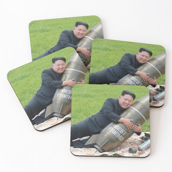Item preview, North Korean Leader Hugging Missile designed and sold by Thanabordee.