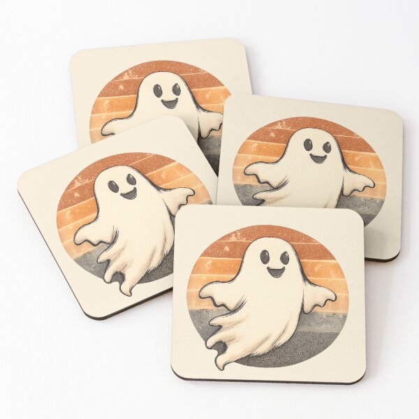 Item preview, Retro Vintage Sunset Ghost designed and sold by DesignShopAD.